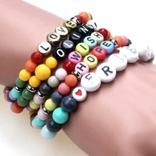 100pcs/bag 4/6/8mm Shiny Surface Macaron Sweet Candy Colored Acrylic Round Beads For Diy Jewelry Making - White - View 4
