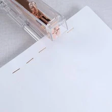 1 Hộp Kim Bấm Sắt, Kim Bấm Đa Năng Hiện Đại Cho Sinh Viên - Vàng - Xem 2