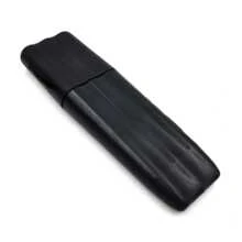 1pc 3-in-1 Tobacco Cone Jar, 4.7" Plastic Tube Jars, Cigarette case Joint Holder Box, Airtight Solid Pre-Roll Sealed Storage Case - Black - View 3