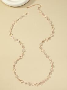 Flower Decor Long Necklace Valentines,Mom,Mother,Mother's Day,Gift