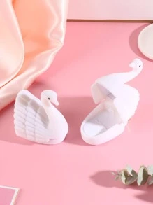 小天鵝形狀首飾盒,禮物盒適用於環,項鍊,耳環和其他配件