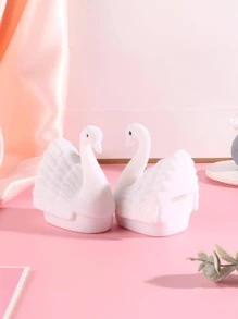 小天鵝形狀首飾盒,禮物盒適用於環,項鍊,耳環和其他配件