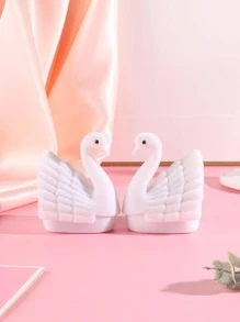 小天鵝形狀首飾盒,禮物盒適用於環,項鍊,耳環和其他配件