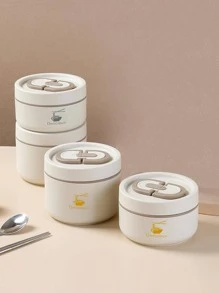 Hộp cơm trưa di động 1 cái - Màu xanh hải quân - Xem 3