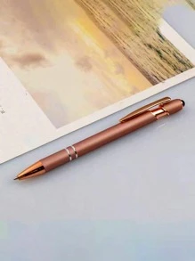 1入組鋁合金圓珠筆現代便攜圓珠筆適用於辦公室 - 彩色 - 查看 3