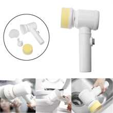 1pc ABS Cleaning Brush, Modern Multifunction Cleaning Brush For Home - Apricot - View 7