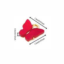 Mặt dây chuyền DIY hình bướm thời trang dành cho nữ để làm đồ trang sức DIY - Hồng - Xem 4