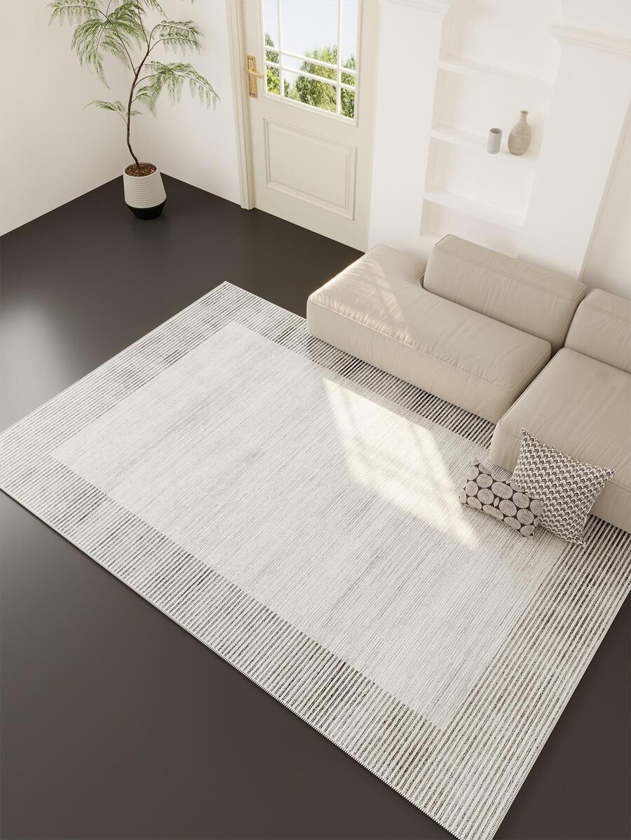 1Pc Họa Tiết Đường Hình Học Thảm Trải Sàn In Hình Hiện Đại Chống Trượt Chống Trơn Trượt, Thảm Trải Sàn In Hình Hiện Đại Thích Hợp Cho Phòng Ngủ, Bên Ghế Sofa Phòng Khách, Lối Vào Phòng Ăn, Thảm Trang Trí Nhà Cửa, Trang Trí Phòng - Nhiều màu - Xem 1