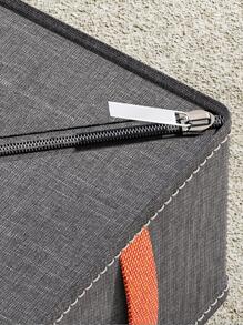 1 pieza Caja de almacenamiento de calcetines multi cuadro - Gris Oscuro - Ver 7