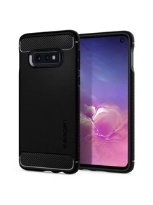 Funda Spigen Uso Rudo Rugged Armor Para Galaxy S10e - Negro - Ver 1