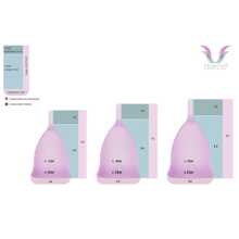 Copa Menstrual Baroo, Menstrual Cup certificada FDA - Negro - Ver 4