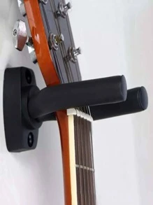 Wall Stand Base Support For Guitar Musical Instrument Bass Ukulele Violin Mandolin - Black - View 1