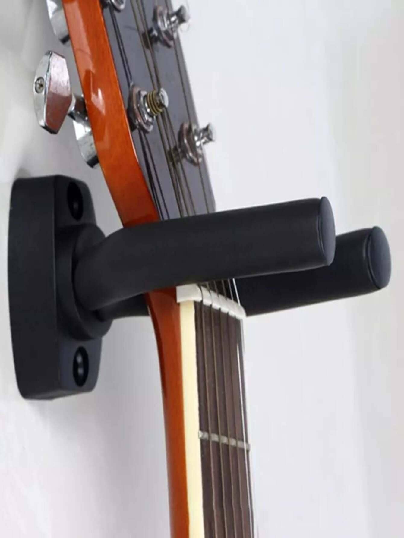 Wall Stand Base Support For Guitar Musical Instrument Bass Ukulele Violin Mandolin - Black - View 1