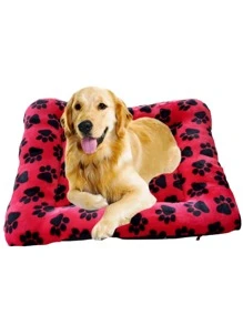 HAPPY FASHION PET Detachable Mat Bed For Large Dogs (1 Mt X 70 Cm) - 紅色 - 查看 1