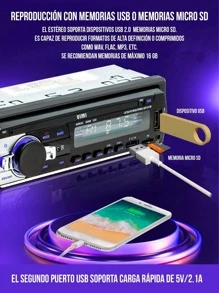 Car Stereo With Mp3 Player Radio - 黑色 - 查看 3