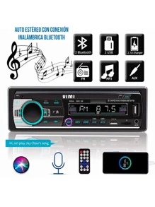 Car Stereo With Mp3 Player Radio - 黑色 - 查看 1