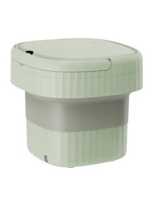 Mini Lavadora Portatil Plegable con Exprimidor Ahorra Espacio diseño minimalista y facil de guardar - Multicolor - Ver 5