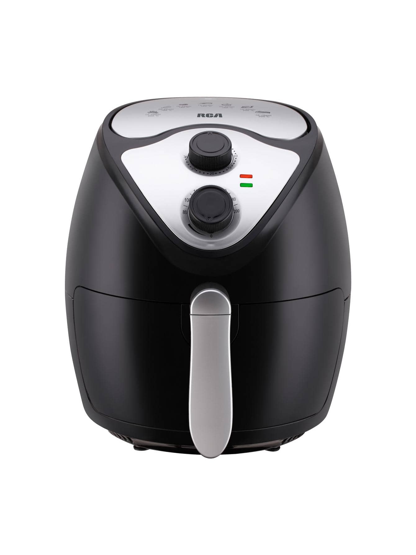 RCA ELECTRODOMESTICOS Freidora de Aire Eléctrica con Temporizador RC-105 - Negro - Ver 1