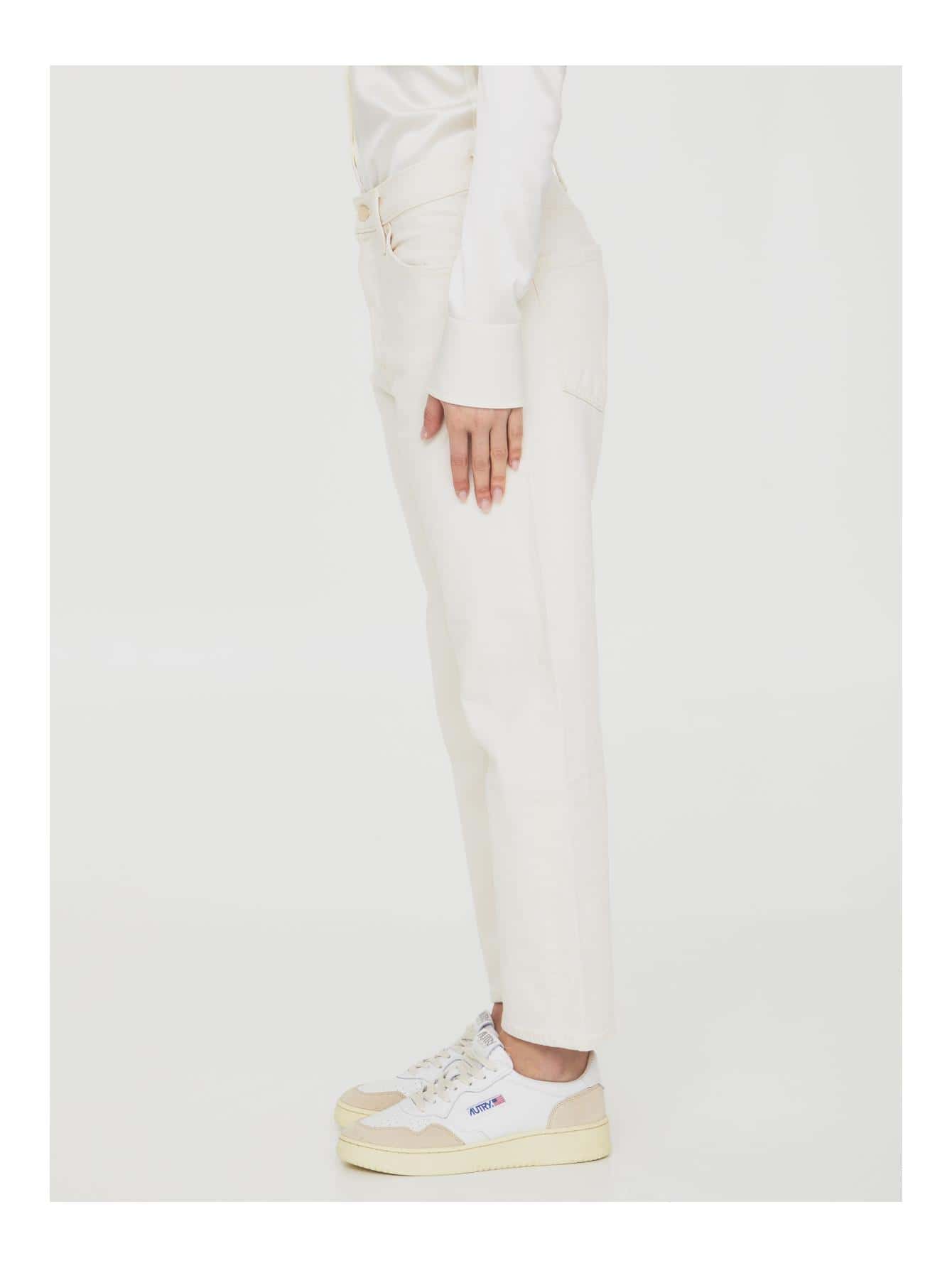 Mother women's jeans MILKY WHITE 1448544CACT SHEIN USA