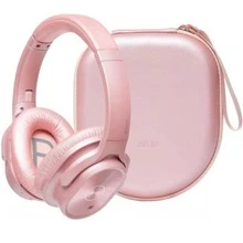 ZIHNIC Active Noise Cancelling Headphones, 40H Playtime Wireless Bluetooth Headset With Deep Bass Hi-Fi Stereo Sound,Comfortable Earpads For Travel/Home/Office - Hồng - Xem 1