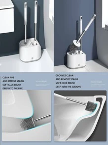 3pcs/set Multifunction Cleaning Brush - White - View 4