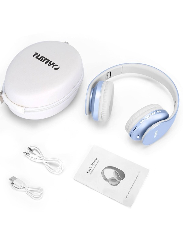 TUINYO Bluetooth Headphones, Wireless Headphones Over Ear with