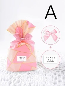 5 Gói Túi quà tặng hoa văn hình học, Túi đựng bánh quy, Quà tặng - Nhiều màu - Xem 2