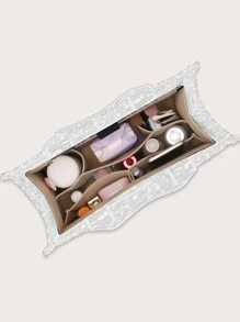 Organisateur de sac en soie s'adaptant aux sacs fourre-tout mini/S/M/L, organisateur de sac soyeux et lisse, forme de sac à main et de sac fourre-tout de luxe, organisateur de sac en feutre avec fermeture éclair