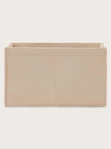 Organisateur de sac en soie s'adaptant aux sacs fourre-tout mini/S/M/L, organisateur de sac soyeux et lisse, forme de sac à main et de sac fourre-tout de luxe, organisateur de sac en feutre avec fermeture éclair