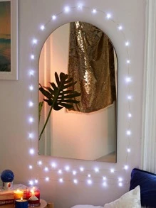 1入組30/50/100/200led3/5/10/20m童話燈電池供電遙控防水8種模式閃爍銅線燈串，用於派對、臥室、婚禮裝飾、家居裝飾和節日裝飾