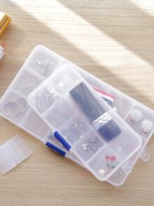 Có thể điều chỉnh 24-lưới Hạt Hộp trữ Đối với Đồ thủ công DIY , Phụ kiện trang sức Tổ chức - Trong sáng - Xem 9