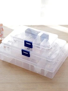 Có thể điều chỉnh 24-lưới Hạt Hộp trữ Đối với Đồ thủ công DIY , Phụ kiện trang sức Tổ chức - Trong sáng - Xem 1