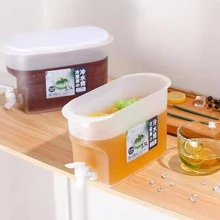 1入組透明按輕敲果汁鍋 - 白色 - 查看 3