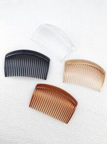 12pcs/Pack Plastic Women's Hair Combs Set For Daily Wear And Hair Styling Side Comb, School Stuff, Wedding