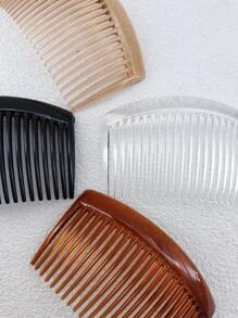 12pcs/Pack Plastic Women's Hair Combs Set For Daily Wear And Hair Styling Side Comb, School Stuff, Wedding