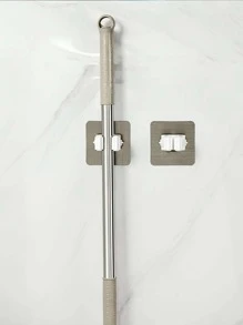 1入組拖把和掃帚架 - 白色 - 查看 6