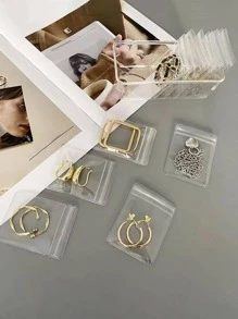 20入組透明首飾收納袋