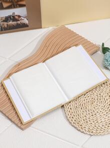 1 件空心心形相册，字母图案纸质照片卡片盒，适合家庭返校使用 - 彩色 - 查看 4