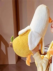 iTechjoy 1 Vịt Chuối Đồ Chơi Sang Trọng, Dễ Thương Vịt Chuối Thú Nhồi Bông Sang Trọng, Vịt Thú Nhồi Bông - Nhiều màu - Xem 2