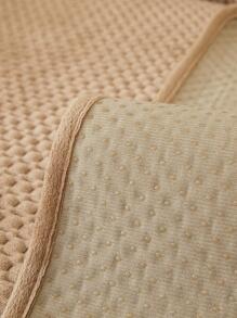 1pc Solid Sofa Towel, Camel Polyester Anti-slip Sofa Cover For Household - Camel - View 4