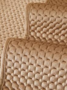 1pc Solid Sofa Towel, Camel Polyester Anti-slip Sofa Cover For Household - Camel - View 5