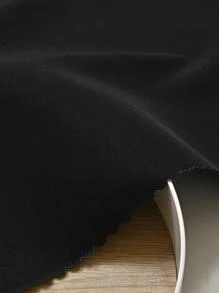 1入組素色餐巾 - 黑色 - 查看 3