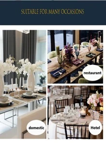 1入組素色餐巾 - 黑色 - 查看 7