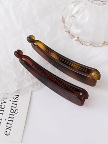 2pcs Ombre Banana Clip - Multicolor - View 2
