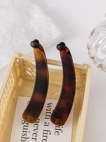 2pcs Ombre Banana Clip - Multicolor - View 4