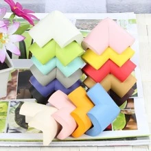 4pcs Table Corner Cover - Black - View 5