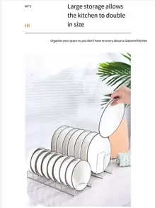 1入組不銹鋼餐具收納架