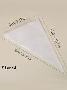 20入組素色裱花袋