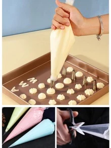 20入組素色裱花袋