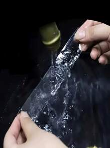 1 件纳米双面胶带，隐形，高粘度，透明，强力粘合，壁挂式，多用途，可水洗，可重复使用，适用于透明海报、图片、家居和办公室装饰、圣诞装饰